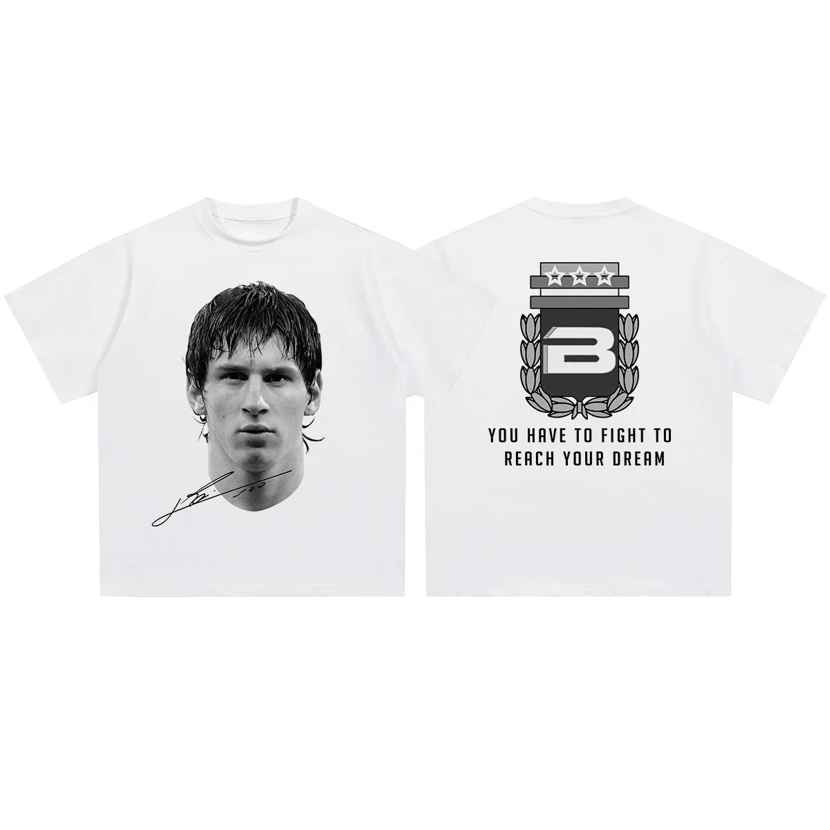 CR7, Neymar Print T-shirt (Se storleksguiden)