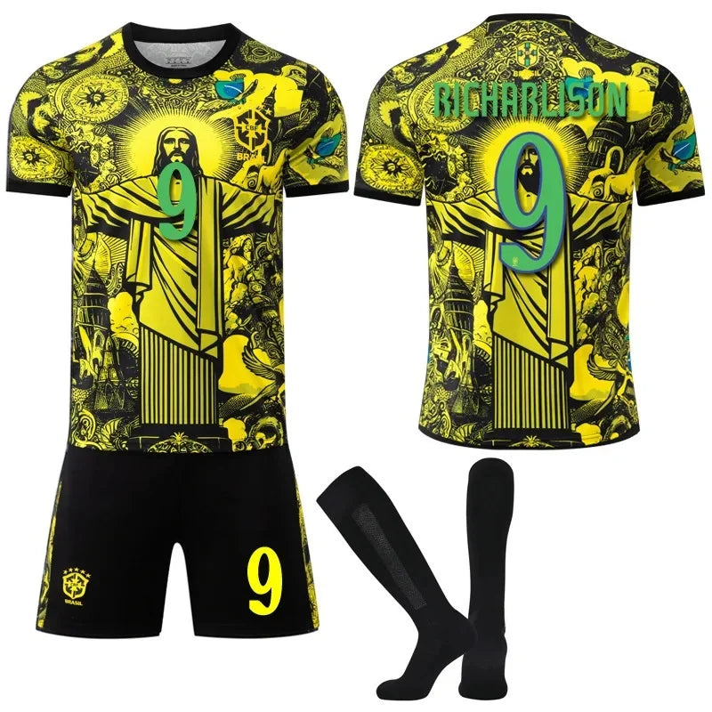Brazil Special Edition Golden Football Kit