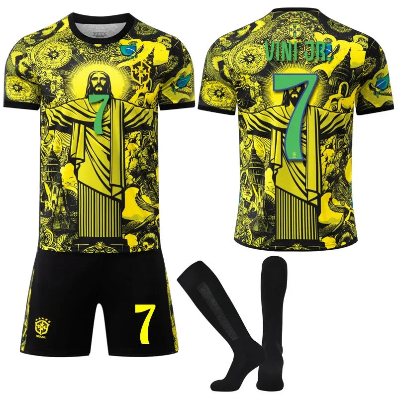 Brazil Special Edition Golden Football Kit