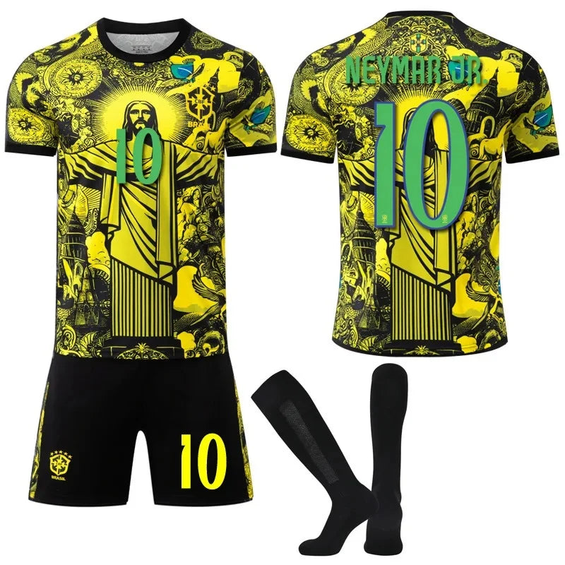 Brazil Special Edition Golden Football Kit