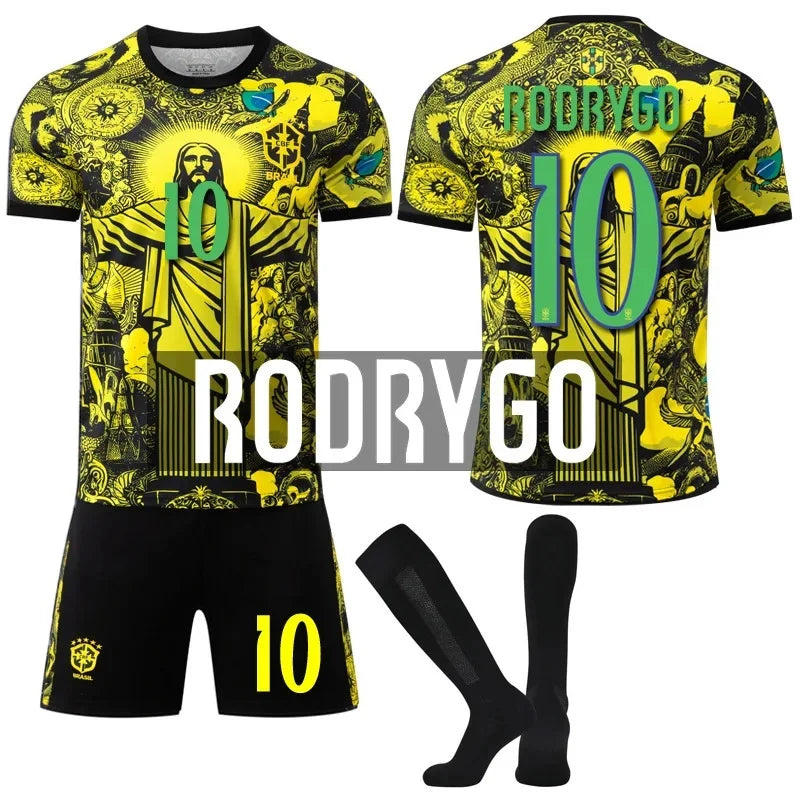 Brazil Special Edition Golden Football Kit