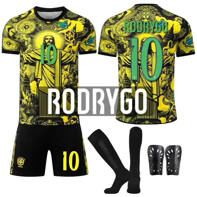 Brazil Special Edition Golden Football Kit