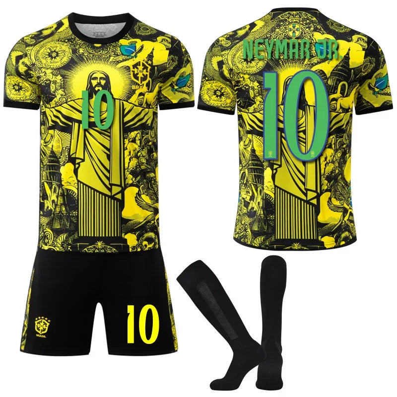 Brazil Special Edition Golden Football Kit