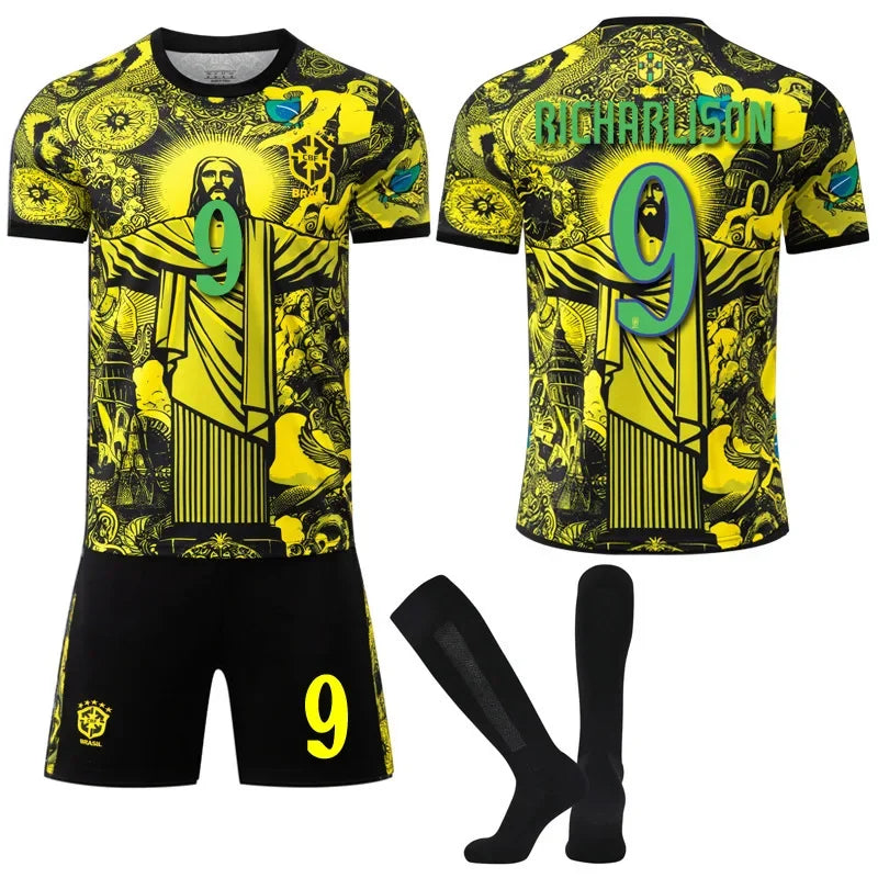 Brazil Special Edition Golden Football Kit