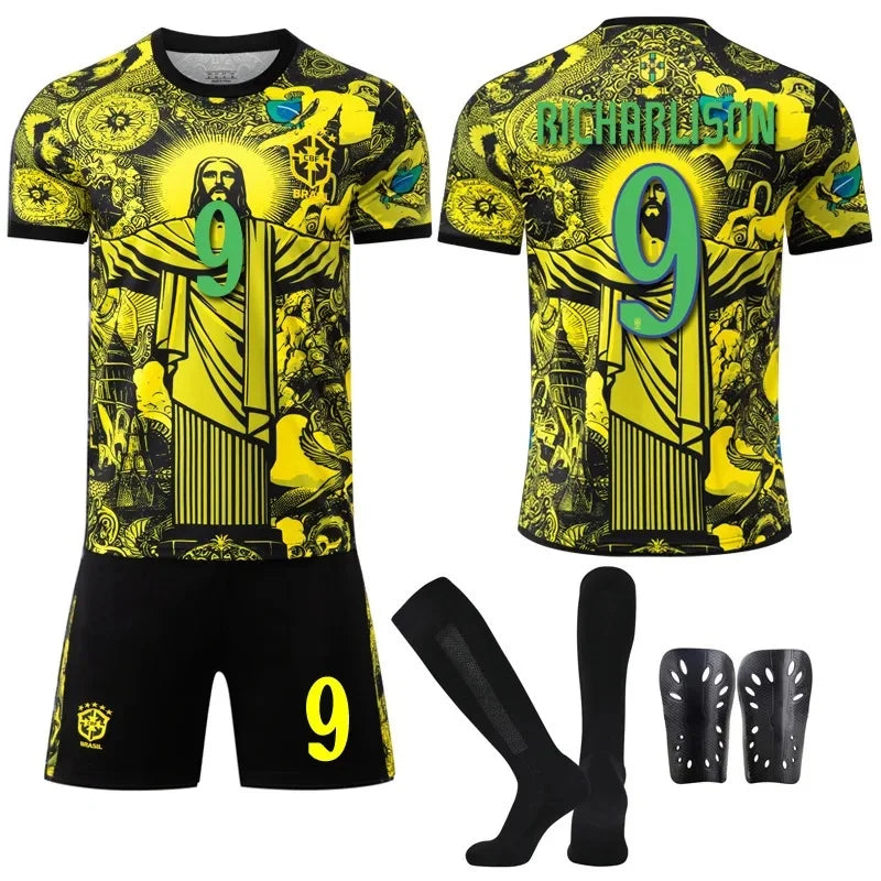 Brazil Special Edition Golden Football Kit