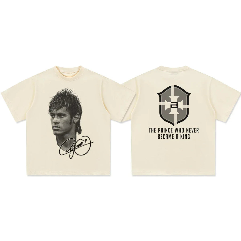 CR7, Neymar Print T-shirt (Se storleksguiden)