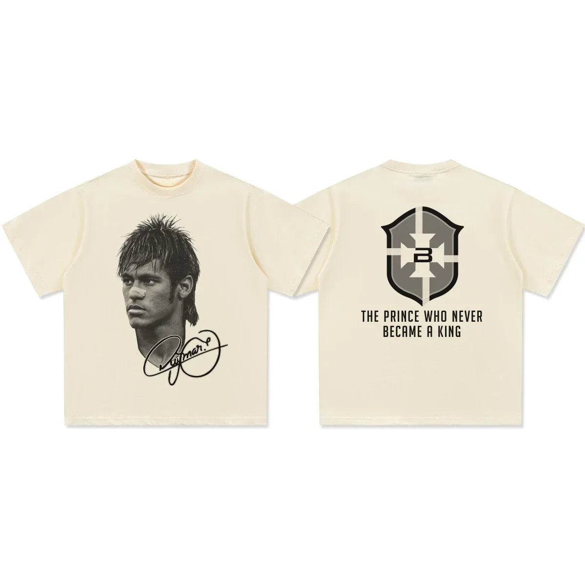 CR7, Neymar Print T-shirt (Se storleksguiden)