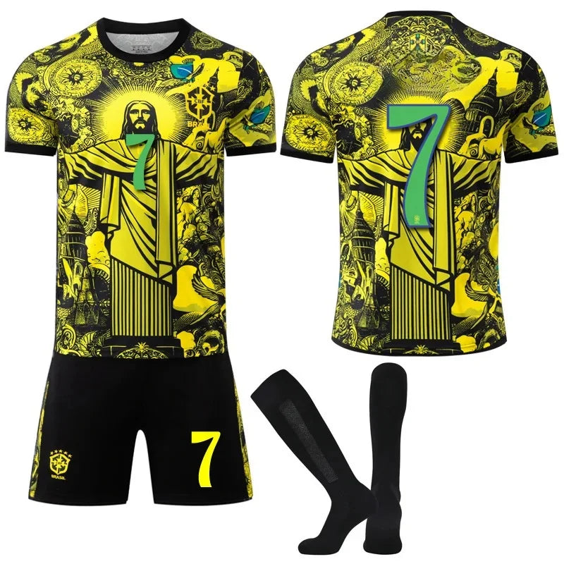 Brazil Special Edition Golden Football Kit