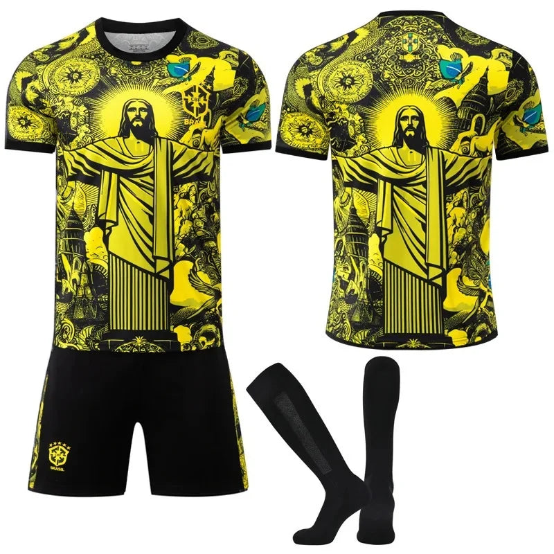 Brazil Special Edition Golden Football Kit