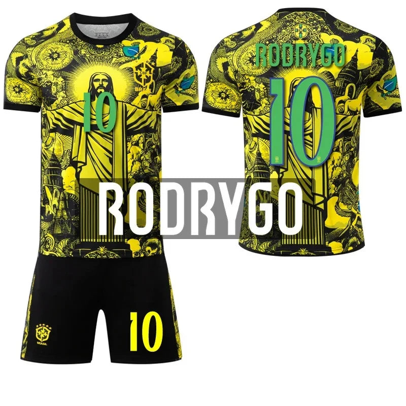 Brazil Special Edition Golden Football Kit