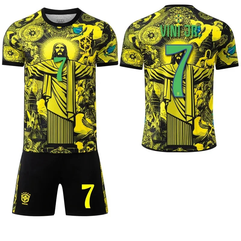 Brazil Special Edition Golden Football Kit