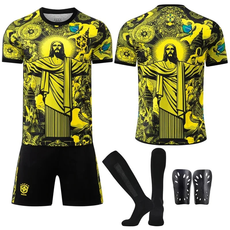 Brazil Special Edition Golden Football Kit