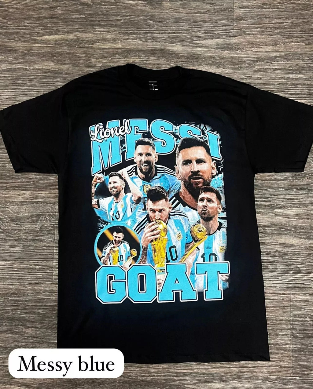 Lionel Messi "Goat" Graphic T-shirt