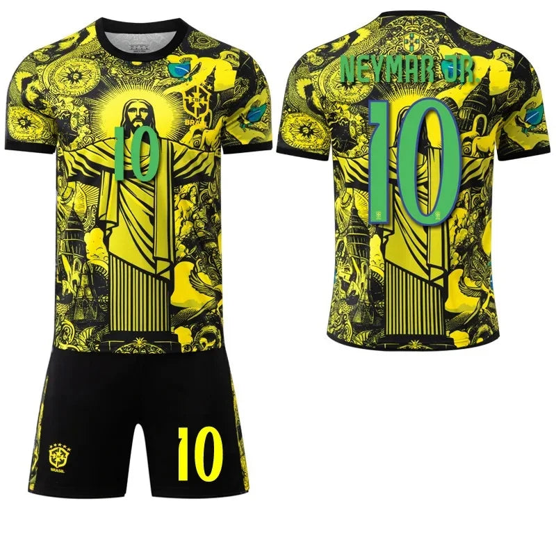 Brazil Special Edition Golden Football Kit
